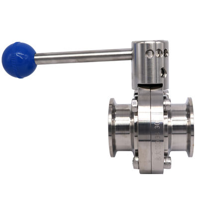 Sanitary SS304/316L Electric Wafer Type Butterfly Valve for Normal Temperature Media