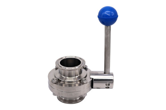 Sanitary SS304/316L Electric Wafer Type Butterfly Valve for Normal Temperature Media