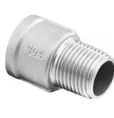 Stainless Steel 201/304 Socket Male and Female Thread Pipe Fitting with Straight Design