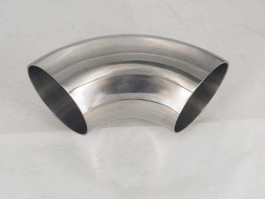Casting Sanitary Stainless Steel 304 316L Tri-Clamp Quick Install and Weld Elbow 90 Degree Pipe Fitting