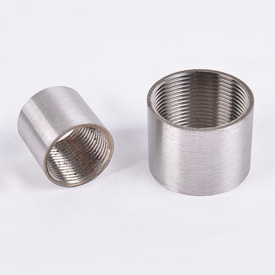 Sanitary Stainless Steel 201 304 Pipe Coupling for Water Media Female Threaded Nipple