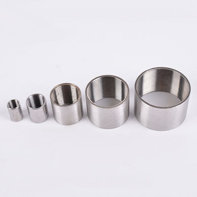 Sanitary Stainless Steel 201 304 Pipe Coupling for Water Media Female Threaded Nipple