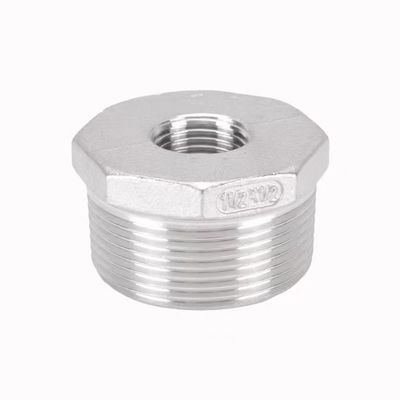 Male To Female Reducer NPT Stainless Steel 201 304 316 Pipe Fittings with OEM Support