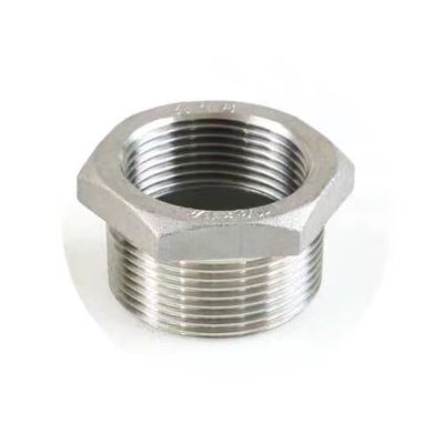 Male To Female Reducer NPT Stainless Steel 201 304 316 Pipe Fittings with OEM Support