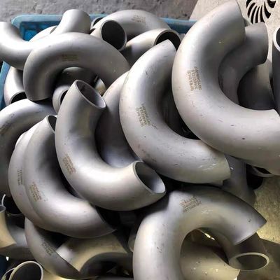 Welded 180 Degree Elbow in 304 316 316L Stainless Steel for Equal Pipe Sizes 1/4''-4.0