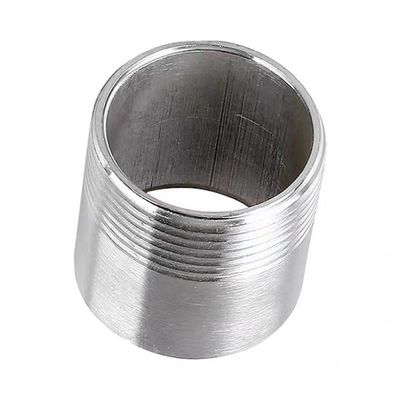 Stainless Steel NPT DIN BSP Male Threaded Nipples 1/8"-4" for Equal Pipe Fittings