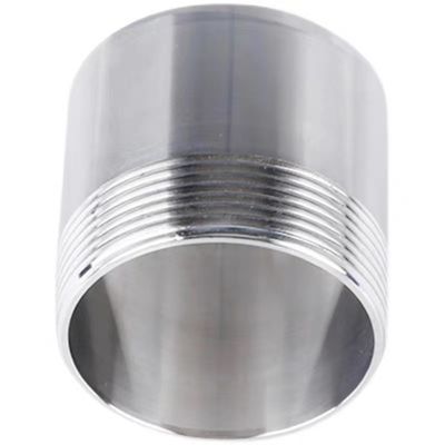 Stainless Steel NPT DIN BSP Male Threaded Nipples 1/8"-4" for Equal Pipe Fittings