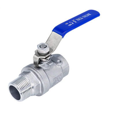 Hexagon Head Code Stainless Steel Wide Ball Valve for Internal Thread Pipe Connections