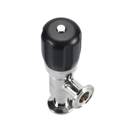 General Sanitary Clamp Relief Valve with Cylindrical Head Code in SS304 316 316L