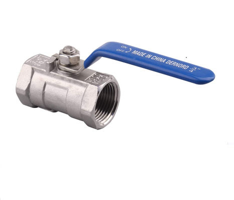 Hexagon Head Code Stainless Steel Wide Ball Valve for Internal Thread Pipe Connections