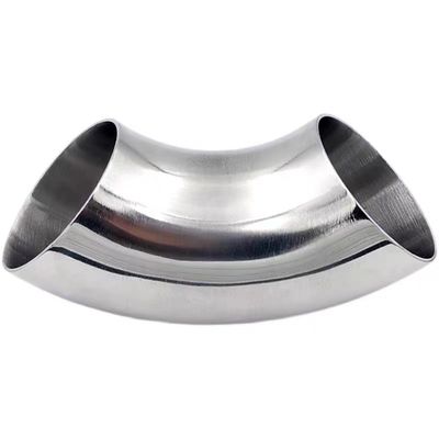 Sanitary Stainless Steel 304 316 90 Degree Welded Elbow Pipe Joint with ANSI Standard