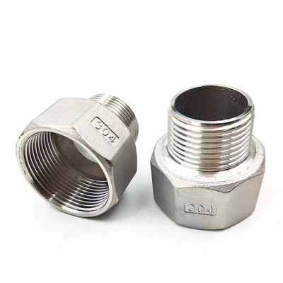 General WZ Stainless Steel Male To Female Adapter 3/4'' BSP Female x 1/2'' BSP Male