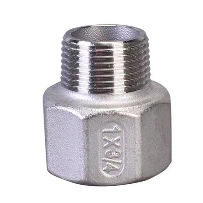 General WZ Stainless Steel Male To Female Adapter 3/4'' BSP Female x 1/2'' BSP Male