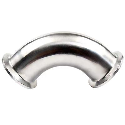 WZ Sanitary Stainless Steel 304 316 90 Degree Pipe Elbow with Cylindrical Head Code