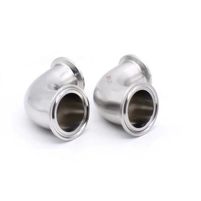 WZ Sanitary Stainless Steel 304 316 90 Degree Pipe Elbow with Cylindrical Head Code