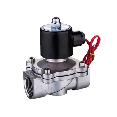 DC12V AC220V Stainless Steel Water Gas Solenoid Valve 2 Way Normal Closed Mini Valve