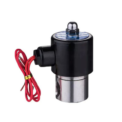 DC12V AC220V Stainless Steel Water Gas Solenoid Valve 2 Way Normal Closed Mini Valve