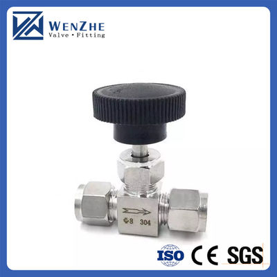 Female Connection High Pressure 3 Way Ball Valve 1/2 inch NPT for Fluid Management