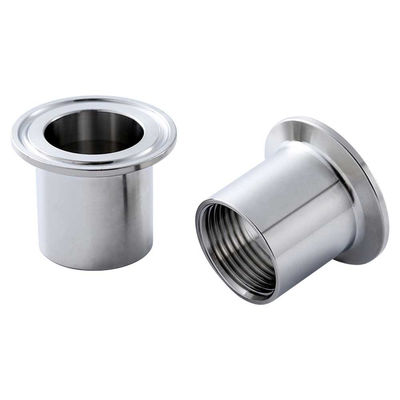 Mirror Polished 304 316L Stainless Steel Sanitary Tri Clamp Female Thread Pipe Fitting Adapter