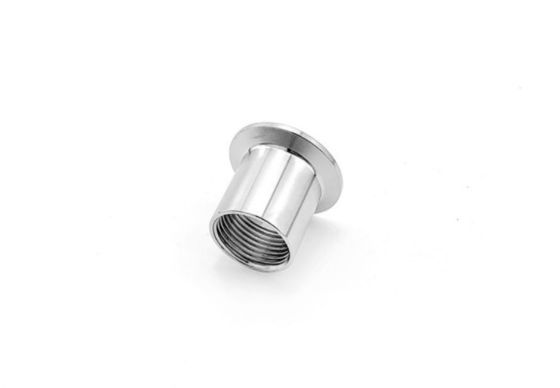 Mirror Polished 304 316L Stainless Steel Sanitary Tri Clamp Female Thread Pipe Fitting Adapter