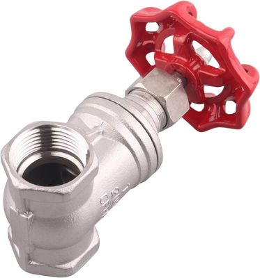 1"-8" Customized Support Heavy Duty Stainless Steel Female x Female Thread Gate Valve