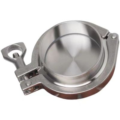 Stainless Steel 316 304 Tri Clamp 3A Blind Ferrule End Cap Set for Sanitary Equipment