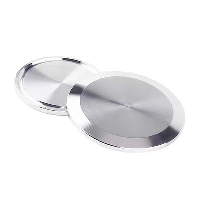 WZ 304 316L Stainless Steel Sanitary Tri Clamp Tube Lid End cap Blind Plate Clamp Solid Blind Ferrule