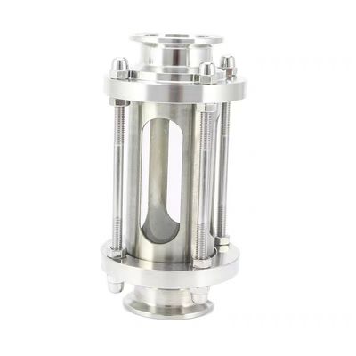 Sanitary Stainless Steel 316/304 Pipe Fittings Tri Clamp Straight Tubular Sight Glass