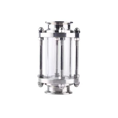 Sanitary Stainless Steel 316/304 Pipe Fittings Tri Clamp Straight Tubular Sight Glass