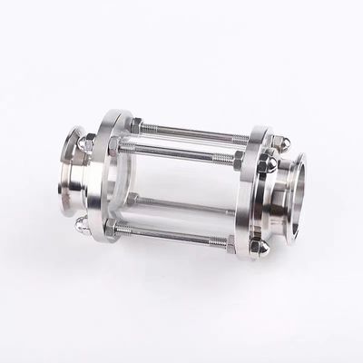 Sanitary Stainless Steel 316/304 Pipe Fittings Tri Clamp Straight Tubular Sight Glass