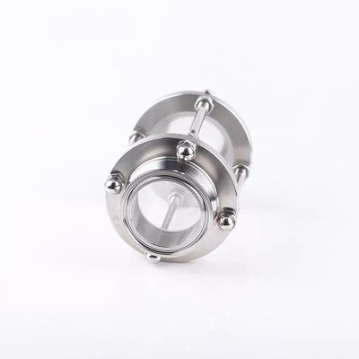 Sanitary Stainless Steel 316/304 Pipe Fittings Tri Clamp Straight Tubular Sight Glass