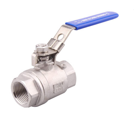 Customized Stainless Steel Ball Valve 1PC Type NPT Standard Port for Water Oil and Gas