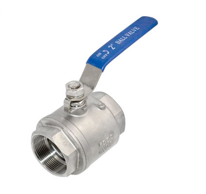 Customized Stainless Steel Ball Valve 1PC Type NPT Standard Port for Water Oil and Gas