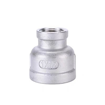 Stainless Steel 201 304 316 Npt BSP Threaded Pipe Coupling Fittings Red Socket Reducer