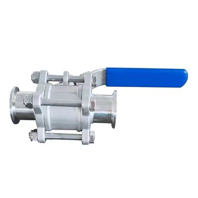 ISO9001 Certified Sanitary Stainless Steel 304/316L Tri Clamp Ball Valve for Water