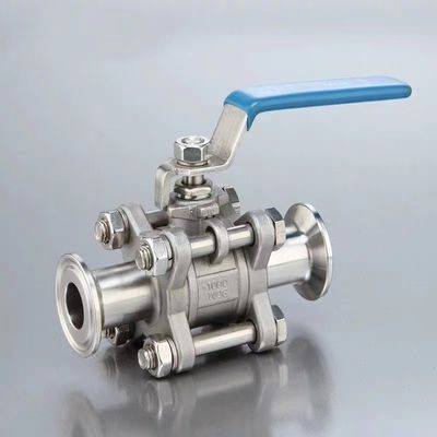 ISO9001 Certified Sanitary Stainless Steel 304/316L Tri Clamp Ball Valve for Water