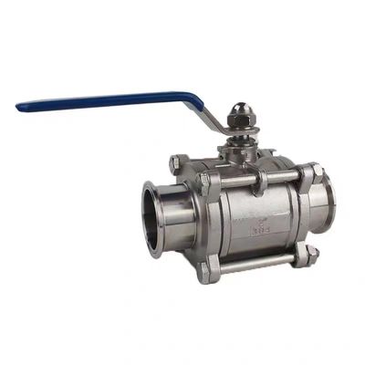 ISO9001 Certified Sanitary Stainless Steel 304/316L Tri Clamp Ball Valve for Water