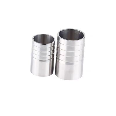 Silver Casting BSP/NPT Weld Hose Barb Nipple for WZ Stainless Steel 304 316 3A DIN
