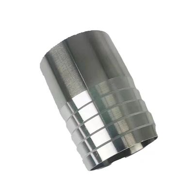 Silver Casting BSP/NPT Weld Hose Barb Nipple for WZ Stainless Steel 304 316 3A DIN