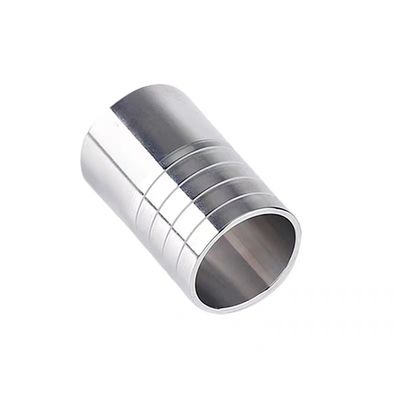 Silver Casting BSP/NPT Weld Hose Barb Nipple for WZ Stainless Steel 304 316 3A DIN