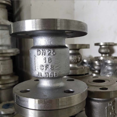 H42w-16P Stainless Steel 304 Vertical Check Valve Flange Vertical Lift type Check Valve