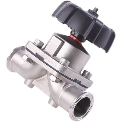 Stainless Steel 316L Split Diaphragm Sheet Diaphragm Valve for Pharmaceutical Industry