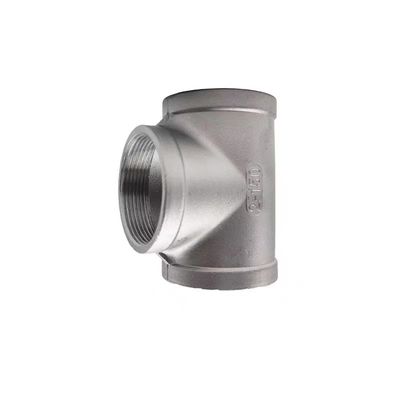 Casting WZ 304T type Stainless Steel Inner Wire Tee Joint Screw Thread Water Pipe Joint Plumbing Accessories NPT BSP BSPT