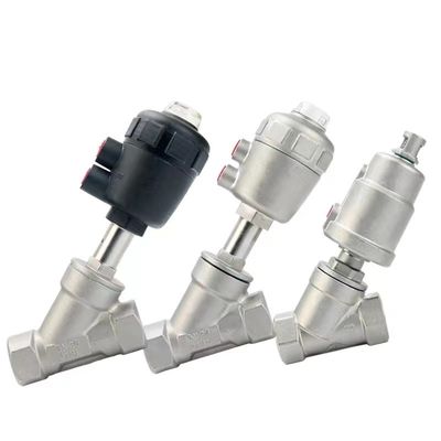 Versatile Stainless Steel Angle Seat Valve 304 316 for Different Applications 1/8"-4