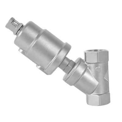 Versatile Stainless Steel Angle Seat Valve 304 316 for Different Applications 1/8"-4