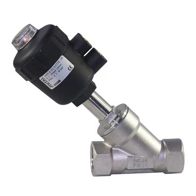 Versatile Stainless Steel Angle Seat Valve 304 316 for Different Applications 1/8"-4