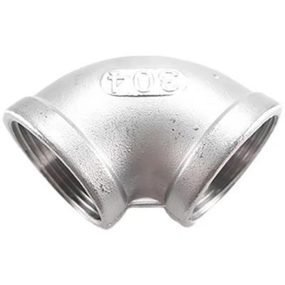 THREADED Stainless Steel Pipe Fitting SS 201 304 316 316L 90 Degree Casting NPT BSPT DIN Elbow