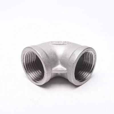 THREADED Stainless Steel Pipe Fitting SS 201 304 316 316L 90 Degree Casting NPT BSPT DIN Elbow