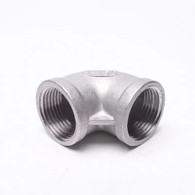THREADED Stainless Steel Pipe Fitting SS 201 304 316 316L 90 Degree Casting NPT BSPT DIN Elbow