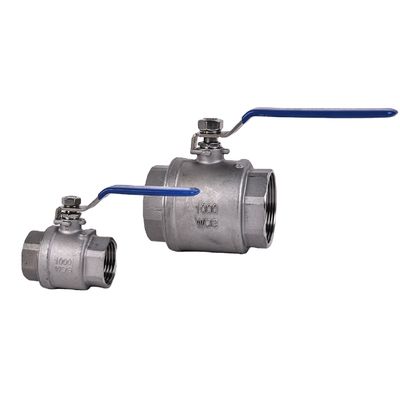 Female Connection RTS Stainless Steel 201304 2PC Light-Duty Two Pieces Type Ball Valve